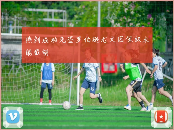 热刺成功免签罗伯逊尤文因保级未能截胡